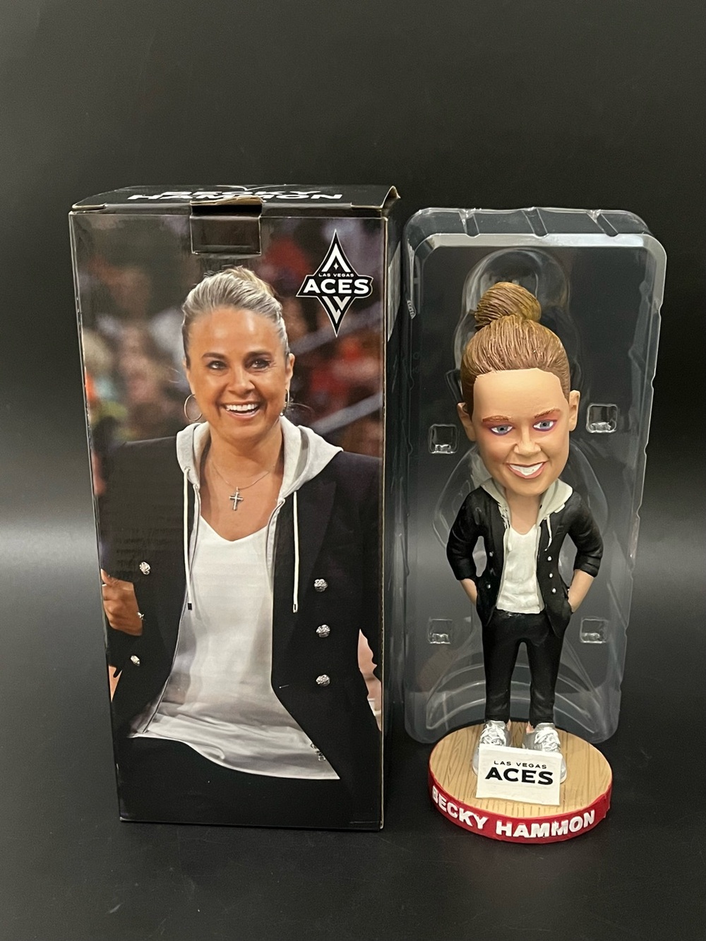 2025 Las Vegas Aces Becky Hammon Bobblehead